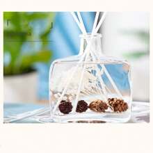 1 pieza Ambientador de flor real sin llama de larga duración, desodorizante para el baño, accento de decoración del hogar, 100ml dura hasta 9 meses, regalo y recuerdo de Navidad, aromaterapia, ambientador para el hogar, difusor, regalo, decoración del hogar
