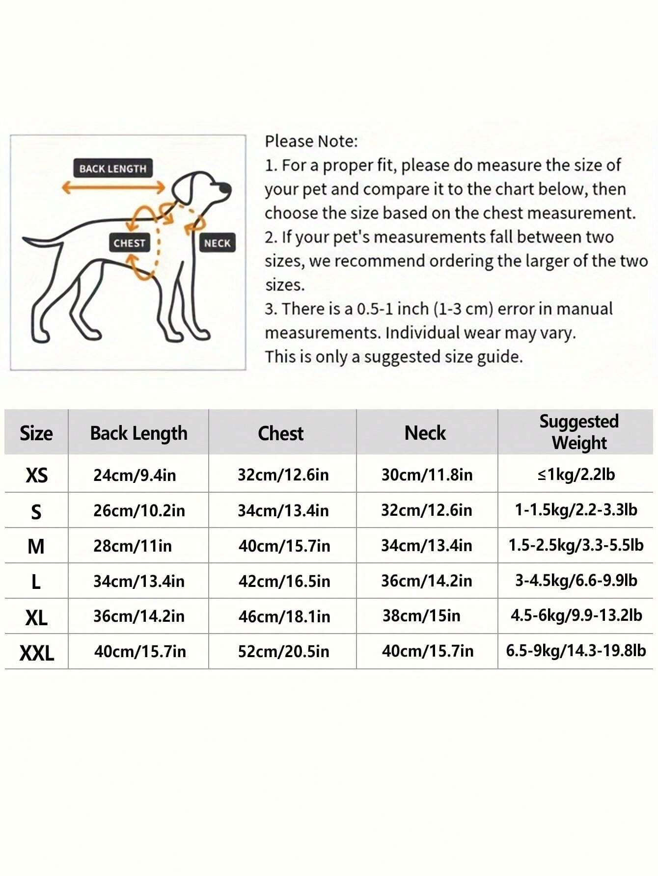 Pet Waterproof Jumpsuit Raincoat, AllInOne Rain Protective Clothes For Dogs, Small/Medium