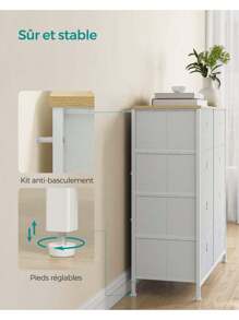 SONGMICS Dressers & Chests Of Drawers - 白色 - 查看 3