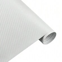 25 cm x 200 cm 3D-Carbonfolienbeschichtung Autoaufkleber, wasserdicht, Dekorative Schutzfolie für Motorrad, Auto Zubehör