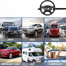 1PC Heavy Duty Steering Wheel Password Lock High Security Car Van Anti Theft Lock - Black - View 6
