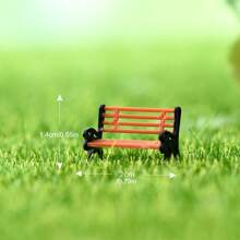 1 mô hình thu nhỏ Mini Park Chaise Lounge Moss Meaty Micro Landscape Bottle Phụ kiện cảnh quan Công viên Ghế ngả Ghế đẩu Làm vườn Trang trí nhỏ Ghế đẩu Micro Landscape Trang trí chậu Quà tặng tốt nhất - Nhiều màu - Xem 9