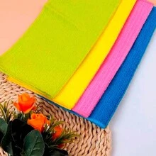 Kit 5 Multipurpose Cleaning Flannel Microfiber Cloth - 多種顏色 - 查看 9