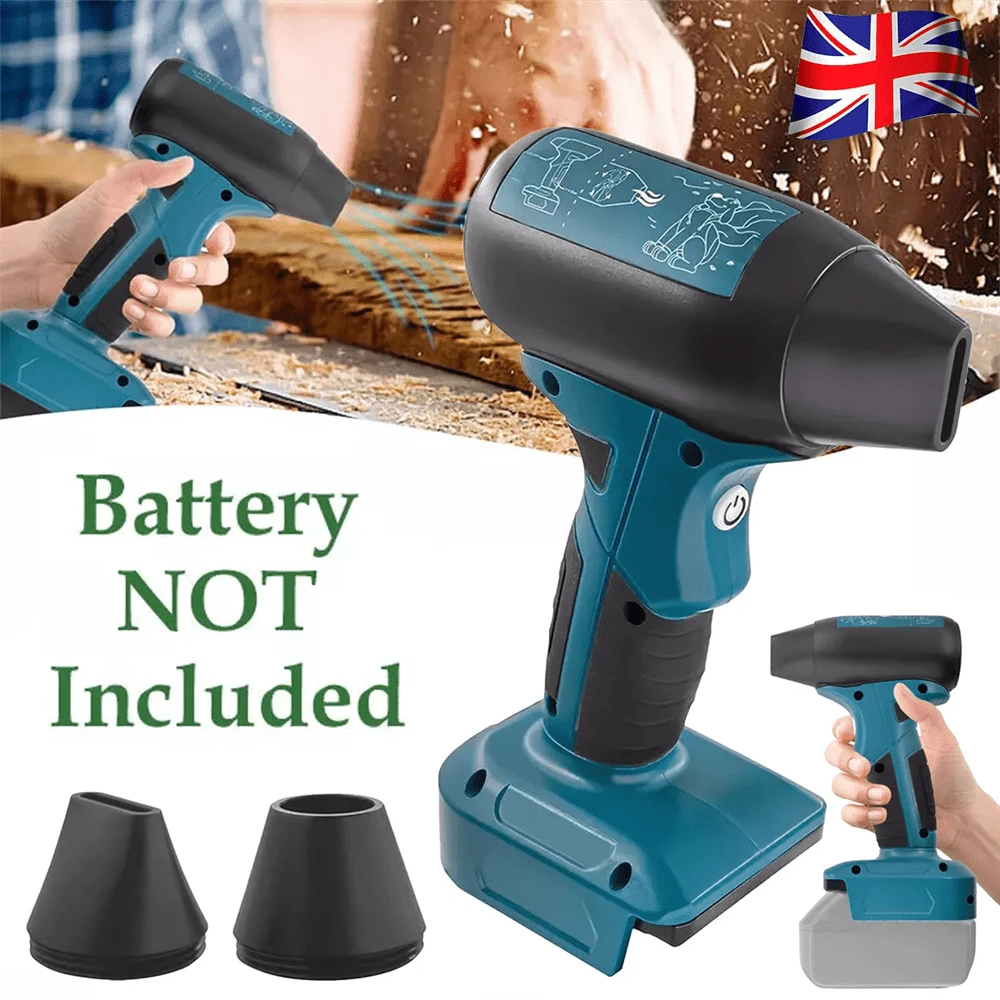 Jet Dry Mini Blower For Makita LXT 18V Battery, 130000RPM Compressed