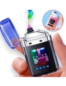 Plasma Lighter Portable Electronic Lighter Rechargeable USB Waterproof Luxury Kitchen TB1916 - 彩色 - 查看 3
