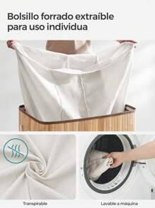 SONGMICS Laundry Baskets - Camel - View 7