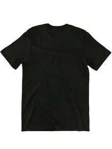 Men's T-Shirt Gods Plan God's Plans 100% Cotton New Release - 黑色 - 查看 2