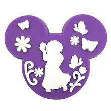 Disney Set de 9 adornos para zapatos con diseño de ratón, decoraciones de PVC para bolsas de playa, accesorios para zapatos, idea de regalo para cumpleaños, Navidad, San Valentín, fiestas de Halloween