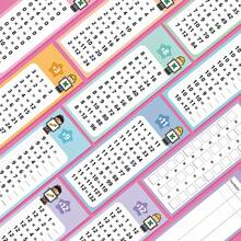 14pcs Reusable Math Number Flash Cards, Addition Math Learning Cards For Kids - Multicolor - View 9