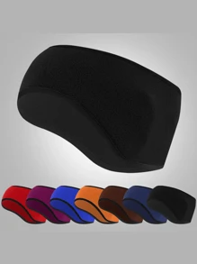 1 chiếc băng đô thể thao giữ ấm tai bằng lông cừu Unisex, băng đô chống gió mùa đông đạp xe ngoài trời, mùa thu/đông - Bịt tai sang trọng - Xem 9