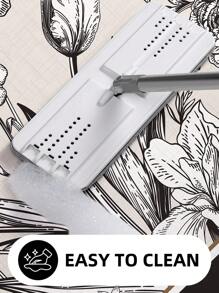 1 tấm thảm trải sàn nhà bếp bằng chất liệu PU, họa tiết hoa, phong cách Bắc Âu tối giản, chống trượt, chống rơi, dễ vệ sinh, giảm đau chân, giảm căng thẳng, không thấm nước, thích hợp cho phòng ăn, quầy bar, ký túc xá, nhà bếp, thảm trang trí nhà cửa, thảm trải sàn, thảm trang trí phòng tắm, thảm tắm, thảm ngoài trời, thảm chùi chân, trang trí mùa thu, phụ kiện phòng tắm, trở lại trường học - Nhiều màu - Xem 11