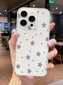 Funda de teléfono con pintura de estrellas, resistente a caídas, de alta transparencia y perforada con precisión, compatible con iPhone 16/16 Pro/16 Plus/16 Pro Max, iPhone 15 Pro Max, Apple P13, P14 Mujeres, P11 Soft Shell P12 Anti-caída, XS.XR/78P.78GES2, A50 A12 A32 A52 A72 A51 A21S A13 A14 S22 Ultra S23 A33 A53 S20 FE, Redmi 11 Youth, 12 Pro, 12/12X, Note 11, 9A, 9C, Polox 3 NFC, Redmi 10, Redmi 9, Note 9, 12C, Note 11 Pro, Redmi 10C, Note 8 Pro