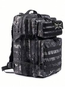 45L Tactical Backpack For GYM Men/Women 3 Days Hiking Survival Molle Bag Large Capacity Camping Equipment Backpacks Women Hiking Treeking Camouflage Hunting RucksackSport Bag School Backpack Drawstring Bag Rucksack Basketball Bag Drawstring Backpack Football Bag Sport Backpack College Student For Gym Travel Exercise Yoga Outdoor Outing Cycling Hiking Waterproof Lightweight Large Capacity Portable Accessories