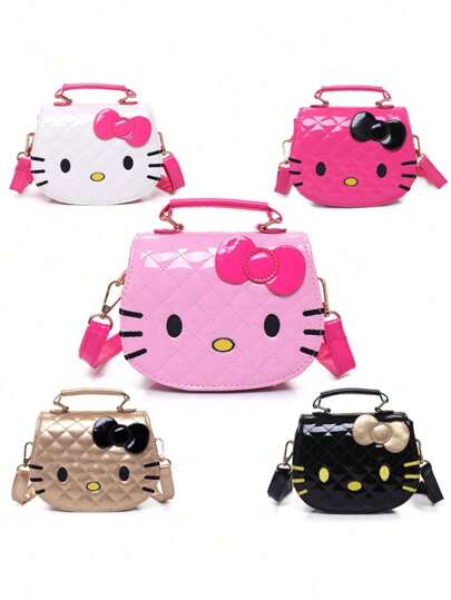 Sanrio Girls Cute Cartoon Shoulder Bag Waterproof Crossbody Bag Fashion Anime Handbag Birthday Gift Sweet And Cute Designs, Birthday Gifts, Party Gifts, Halloween Gifts, Easter Gifts, Christmas Gifts