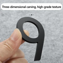 10cm(0-9)Acrylic Mailbox Number, Office Door Number Sticker, Enhanced 3D Effect Signage - Multicolor - View 6