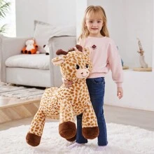 IKASA Large Giraffe Stuffed Animal Plush Toys,Soft Toy 30" Giant Cute Huge Big Size Jumbo Kawaii Fluffy Plushy Fat Oversized Plushie,Gifts For Kids - Yellow - View 6