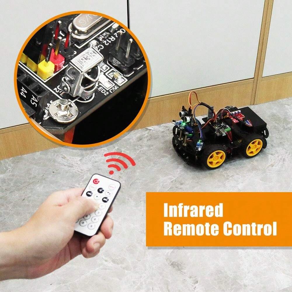 TSCINBUNY Wissenschaftliche Bildung Smarter Roboter Auto Bausatz für ...