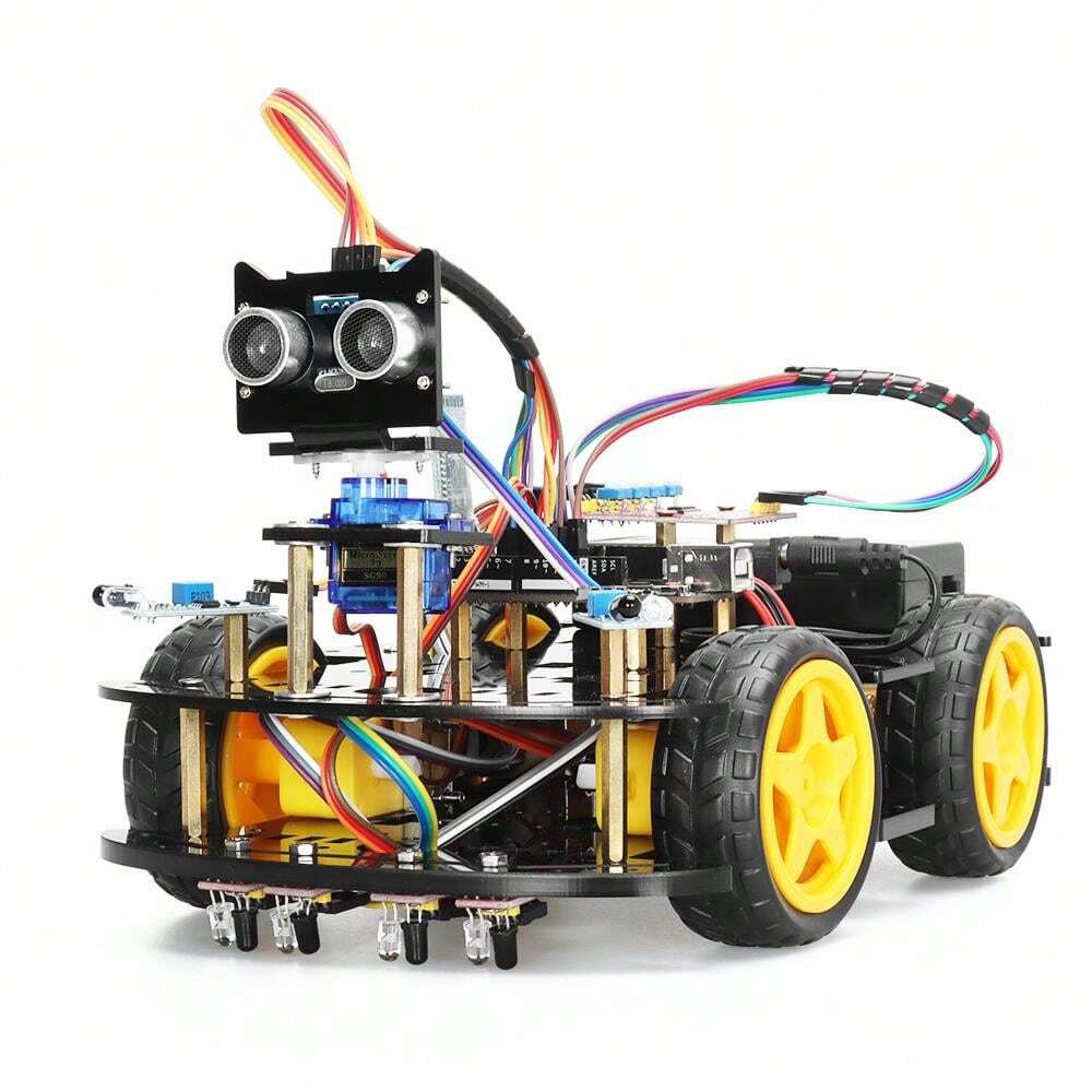 TSCINBUNY Wissenschaftliche Bildung Smarter Roboter Auto Bausatz für ...
