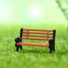1 mô hình thu nhỏ Mini Park Chaise Lounge Moss Meaty Micro Landscape Bottle Phụ kiện cảnh quan Công viên Ghế ngả Ghế đẩu Làm vườn Trang trí nhỏ Ghế đẩu Micro Landscape Trang trí chậu Quà tặng tốt nhất - Nhiều màu - Xem 11