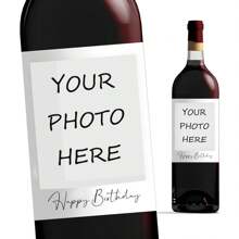 6PCS Any Sizes Custom Photo Wine Label Personalized Birthday Wine Label Engagement Wine Label Engagement Gift Wedding Wine Label Proposal Gift Gift For Couple Anniversary Gift Waterproof Wine Sticker Mother's Day Gift Father's Day Gift Stickers Champagne Label Whiskey Label Tequila Label,Multi-Functional,Durable,Ornamental,Reusable,Exquisite,Stylish,High-Quality,Colorful,Modern,Custom,Personalized,Unique,Ideal Gifts For Him,Ideal Gifts For Her,Boyfriend,Dad,Girlfriend,Mom,Family,Friends,Tea Room,Home,Garden,Office,For Anniversaries,For Valentine's Day,For Mother's Day,For Birthdays,For Father's Day,For Graduation,For Weddings,For Housewarming