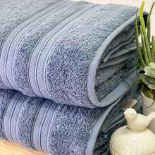 Unika Face Towel 48cm X 80cm Serene Blue - 彩色 - 查看 4