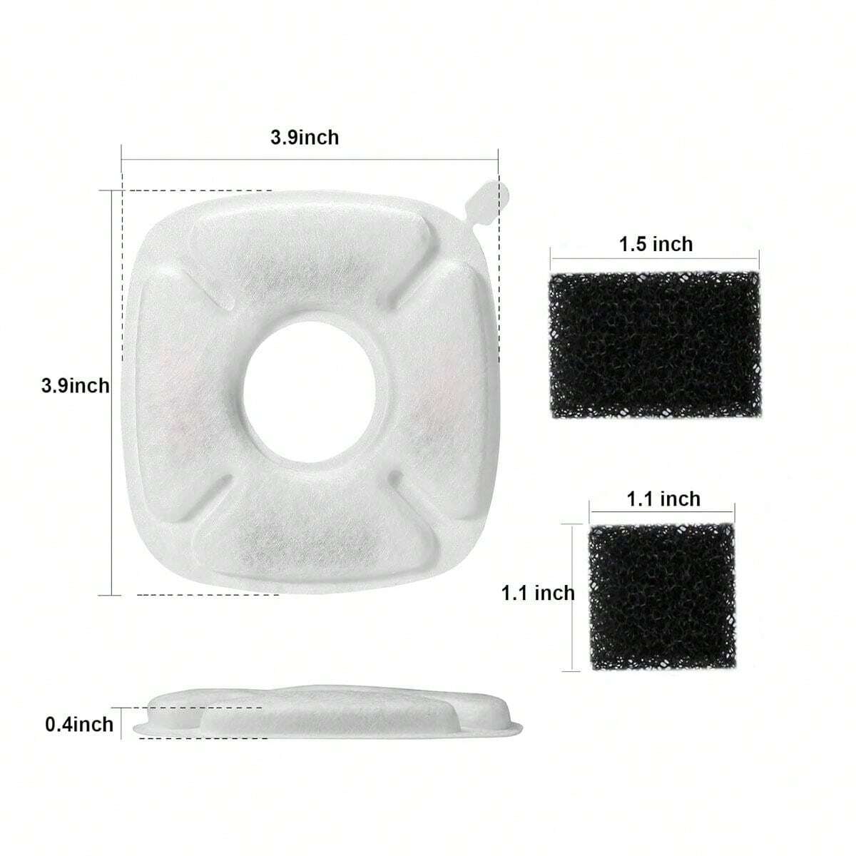 Replacement Filters For Cat Water Fountain 4 Months Set Of Replacement