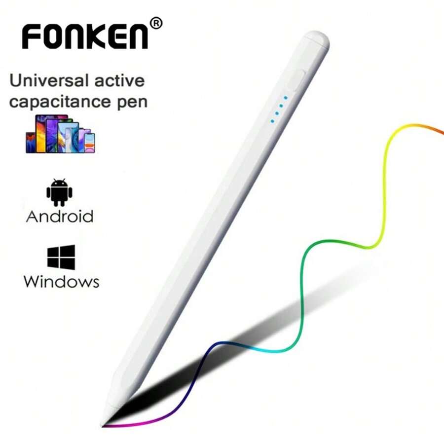 9th Universal Active Stylus Pen Capacitive Pencil Touch Screen Pen Compatible With Iphone Android Tablet