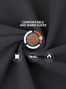 ROYALS MATTINI 女式带口袋毛绒运动紧身裤，柔软纯色瑜伽裤，高腰紧身紧身裤，适合室内/室外、跑步、锻炼 - 黑色 - 查看 6