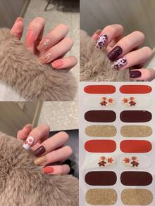 1 miếng dán móng tay họa tiết mới 2024, nghệ thuật làm móng chống nước và dính, thích hợp cho ngày lễ, tiệc tùng, sinh nhật - Nhiều màu - Xem 4