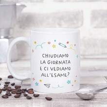 Mugs/Mugs With Saying For Teachers -11 Oz- Original And Fun Gift Employee Gift Box Christmas Mugs Navidad Decoracion 2025 Christmas Gifts - Ci Vediamo All'esame - View 2