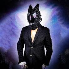 Punk Mask Cosplay For Men, Cosplay Samurai Horns Masks Black Mask Halloween Party Coolplay Gifts - Black - View 7