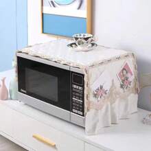 1 件布艺微波炉罩防尘厨房用具罩布，通用尺寸 35*100 厘米，袋子，收纳袋，收纳 - 彩色 - 查看 8