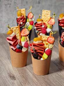 15 chiếc cốc giấy, cốc giấy đựng bánh Giáng sinh, cốc đựng gà và khoai tây chiên Giáng sinh, giỏ đựng khoai tây chiên, cốc đựng đồ ăn nhẹ, hộp đựng bánh, nướng bánh tự làm, cốc giấy ngoài trời đa năng - Nhiều màu - Xem 9