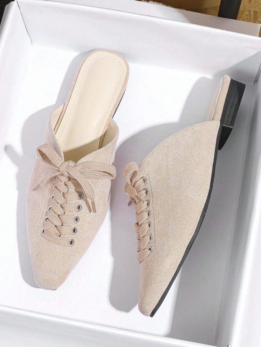 Women Square Toe Flat Loafers, 2024 New Autumn Winter Casual Soft