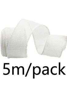 (5 Meters/Roll) Colored Burlap Wire Edge Shaping Ribbon DIY Gift Packaging Butterfly Wedding Decoration Strap Handmade Materials And Accessories Valentine Day