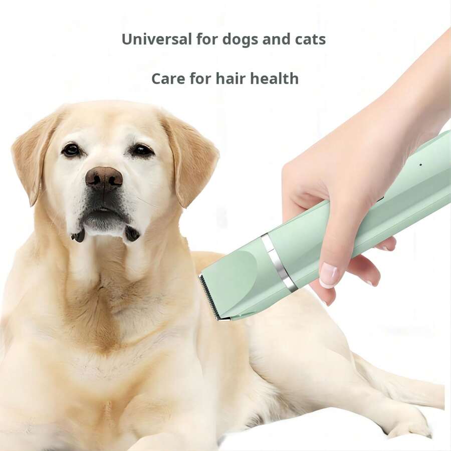 Cortador de Pelos para Animais de Estimação, Aparador Recarregável para