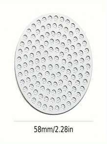 1pc,51mm/53mm/58mm, Thickened Double Layer Reusable Coffee Filter Screen Heat Mesh Screen Portafilter Barista Coffee Making Puck Screen For Portafilter Basket Espresso Accessories Back To School