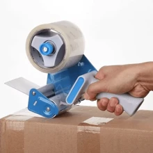 Durex 50mm Wide Adhesive Tape Applicator Metal Holder For Boxes Excellent Quality - Nhiều màu - Xem 1