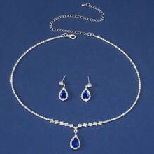 Conjuntos de Bisutería de Mujer - azul real - Ver 3