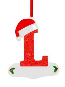 1 Pc Đồ trang trí xe hơi 26 chữ cái tiếng Anh Giáng sinh, Mặt dây chuyền tên viết tay DIY Đồ trang trí cây thông Noel, Móc chìa khóa Đồ trang trí ba lô, Đồ trang trí không khí cửa sổ tiệc ngày lễ, Vật dụng trang trí cuộc sống gia đình Giáng sinh - Nhiều màu - Xem 20