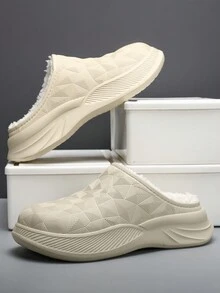 Giày thể thao ngoài trời đế mềm ấm áp và bền bỉ cho nữ, màu kaki - Màu be - Xem 5