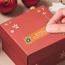Custom Santa Claus-Themed Christmas Address Labels For Festive Holiday Mail-Ideal For Christmas Cards, Invitations, And Gifts-Personalize With Your Address For Unique Holiday Packaging-Decorative And Festive Design To Enhance The Joy Of Christmas Gifting-Perfect For Adding A Custom And Special Element To Your Holiday Packages-Easy-To-Use Personalized Stickers For Gift Wrapping And Seasonal Mail
