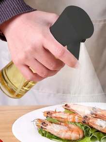 1pc Cooking Oil Sprayer Bottle, Kitchen Olive Oil Mister, Aerosol Spray Bottle For Cooking, Baking, Grilling - Multicolor - View 2