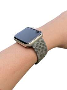 1 件男女款尼龙环表带兼容 表带兼容 42 毫米 38 毫米 40 毫米 41 毫米 44 毫米 45 毫米 46 毫米 49 毫米时尚智能手表替换表带适用于系列 Ultra2 Ultra SE2 SE 11 10 9 8 7 6 5 4 3 2 1 适合女性作为返校学生的礼物