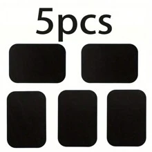 5pcs/10pcs/20pcs Adhesive Car Phone Holder Magnet Plate Thin Iron Disc Magnetic Sheet For Phone Stand Accessories, Round & Rectangle