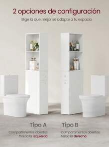 VASAGLE Bathroom Furniture Sets - 白色 - 查看 2