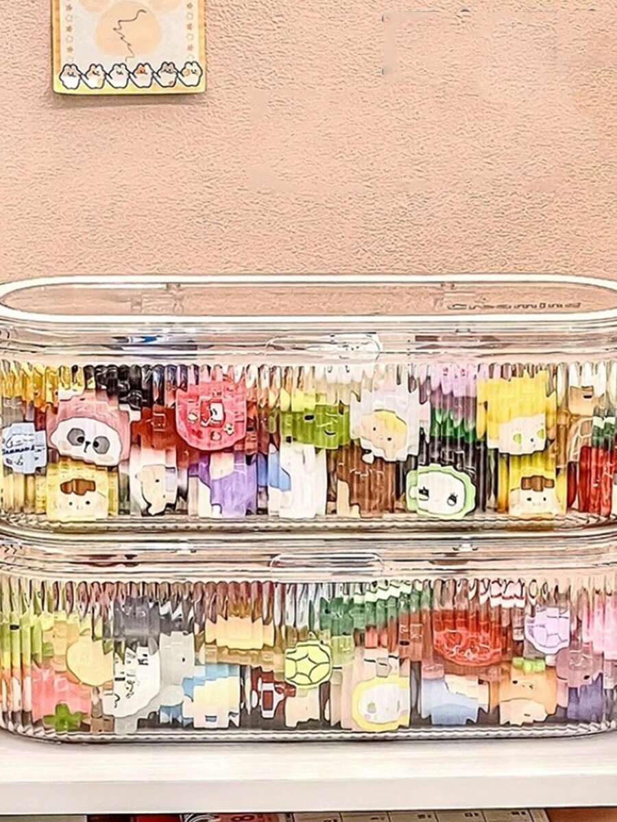 1pc Turtle Collision Blind Bag Ornament Box, Edible Toy, Acrylic