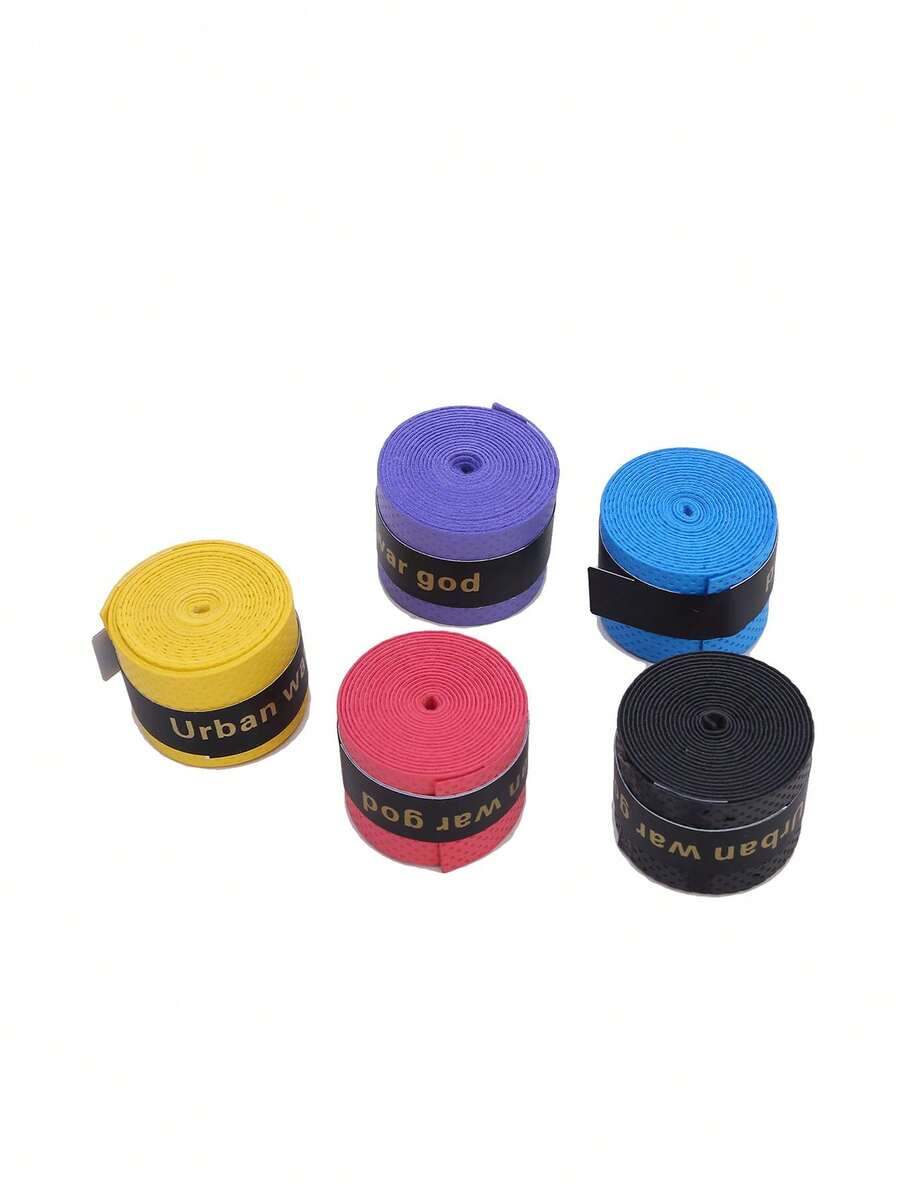 60pcs (Color Mixing)NonSlip Badminton Racket Grip Tape, Portable