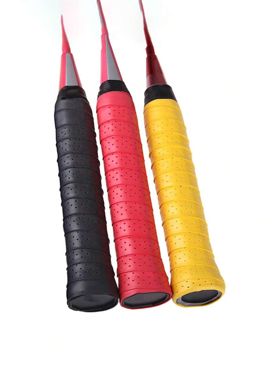 60pcs (Color Mixing)NonSlip Badminton Racket Grip Tape, Portable