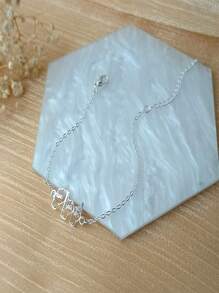 Vòng tay khắc tên bằng ngôn ngữ ký hiệu ASL, vòng tay chữ cái cá nhân hóa, trang sức thời trang bằng thép không gỉ mạ vàng, quà tặng ngày lễ cho gia đình và bạn bè. - Nhiều màu - Xem 7